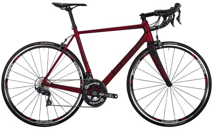 Corratec CCT Team Ultegra *Testrad* (Grösse: 46cm | Farbe: Burgundrot/schwarz)